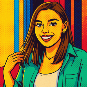 Ritratto in stile "Pop-Art"