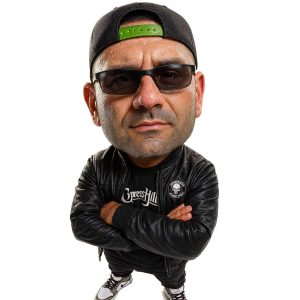 Ritratto in stile "Bubble head"