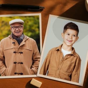 Foto animata in stile "Incontri magici"